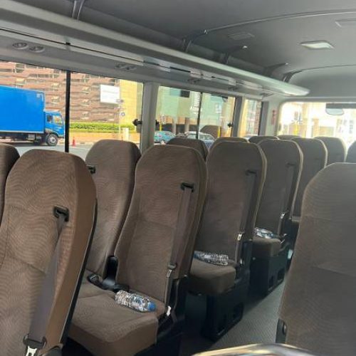 22 seater interior